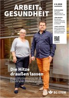 Themen der Ausgabe: Die Hitze draußen lassen; Ruhig bleiben; Lärm messen; Lunge schützen