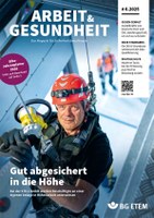 Themen der Ausgabe: Gut abgesichert in die Höhe; gegen Gewalt; Sibe-Qualifizierung; digitale Hilfe
