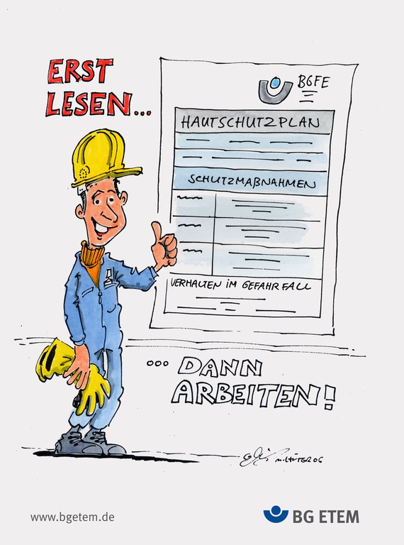 Erst lesen...dann arbeiten!