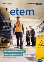 Aktionsmedien und Aha-Momente, heldenhafte Erste Hilfe, neue Angebote im Serviceportal und Infos zum Gefahrtarif: Die neue Ausgabe von 