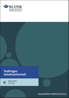 Wie war das noch: Wie kann man Säure verdünnen? Wie geht der holländische Griff und wozu ist er gut? Auf welche Risiken weisen Warnzeichen hin? Die neu aufgelegte Broschüre der BG ETEM bietet eine kurzweilige Gelegenheit, das Wissen zu verschiedenen Bereichen der Arbeitssicherheit zu testen; zum Beispiel als Frage- und Antwortspiel bei einer Unterweisung oder ganz einfach zum Selbststudium eignen sich die 100 Fragen mit jeweils einigen Antworten zur Auswahl – das Lösungsblatt gibt im Zweifel Aufschluss.